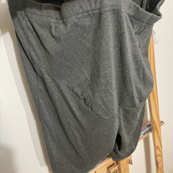 SHEIN Pants - SHEIN maternity shorts size medium, gray, pull-on lounge shorts